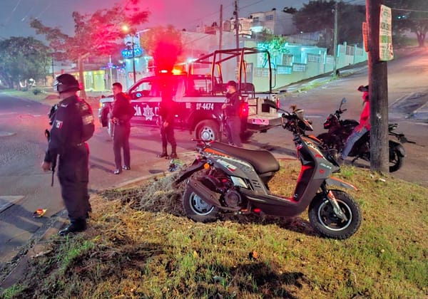 ¡MOTOCICLETAZO EN LAS BRISAS!