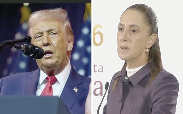 ¡TRUMP ELOGIA A SHEINBAUM Y LA LLAMA UNA "LÍDER MARAVILLOSA E INTELIGENTE"!