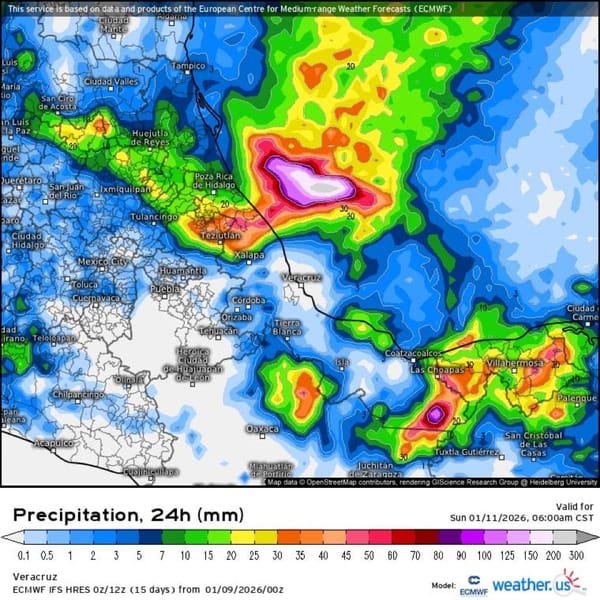 ¡VIENE FUERTE EL FRÍO! - *UV hasta suspende clases el sábado
