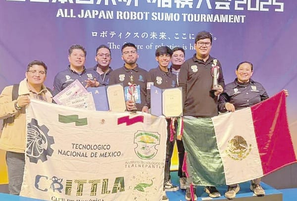 ¡ESTUDIANTES DEL CONALEP Y TECNM OBTIENEN PRIMEROS LUGARES EN CERTÁMENES DE INNOVACIÓN Y ROBÓTICA!