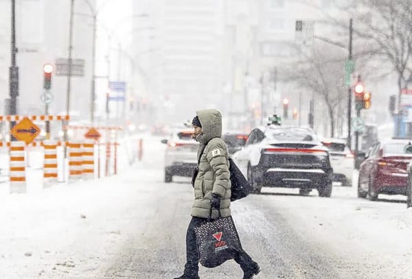 ¡UN VÓRTICE POLAR AZOTA CANADÁ; LA SENSACIÓN TÉRMICA CAE HASTA LOS -50 GRADOS!