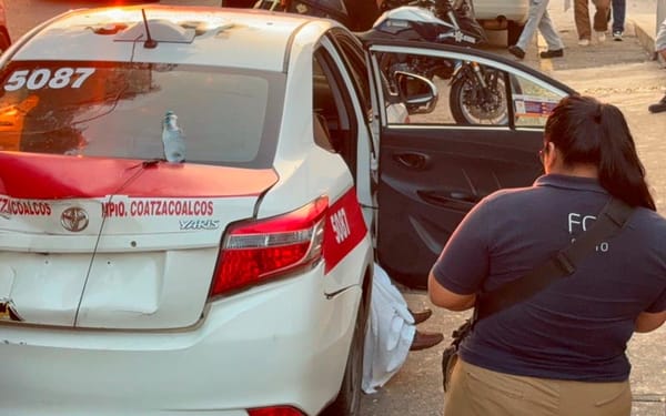 ¡MURIÓ EN EL TAXI ANTES DE LLEGAR A URGENCIAS!