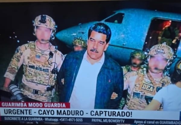 ¡CAPTURAN A MADURO! - ÚLTIMA HORA...