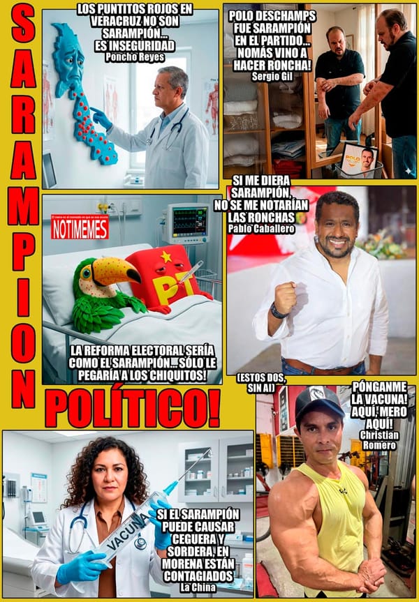 NOTI-MEME | - SARAMPIÓN POLÍTICO!