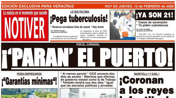 LA PORTADA - JUEVES 12 DE FEBRERO 2026