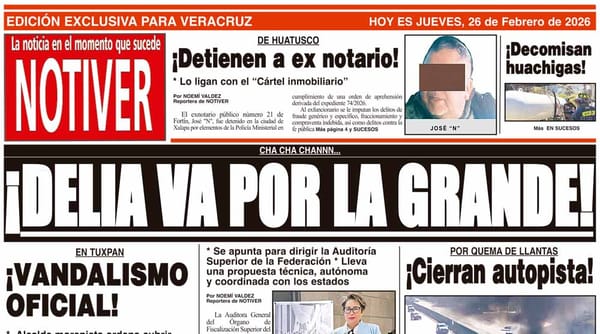 LA PORTADA - JUEVES 26 DE FEBRERO 2026