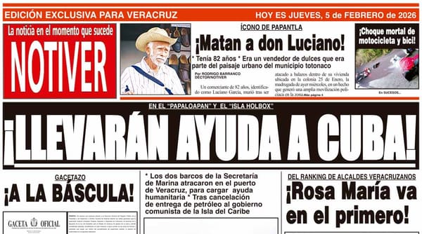 LA PORTADA - JUEVES 5 DE FEBRERO 2026