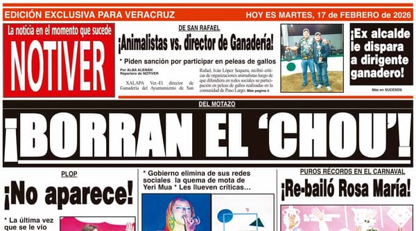 LA PORTADA - MARTES 17 DE FEBRERO 2026