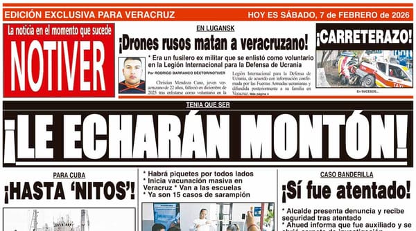 LA PORTADA - SÁBADO 7 DE FEBRERO 2026