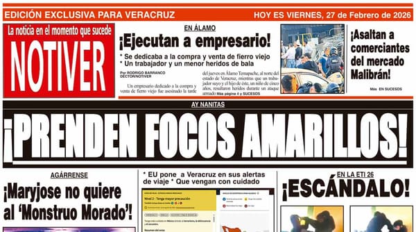 LA PORTADA - VIERNES 27 DE FEBRERO 2026