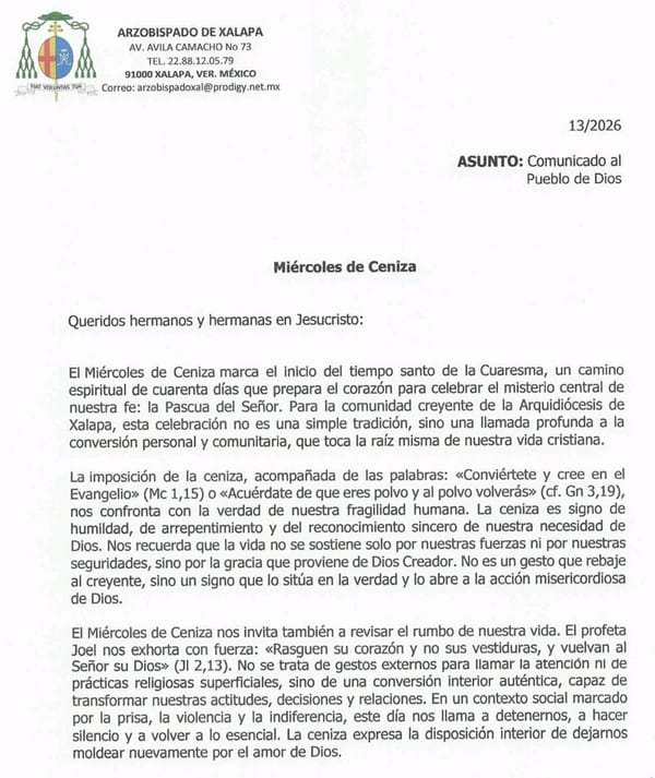 ¡COMIENZA LA CUARESMA! - *Iglesia llama a la conversión