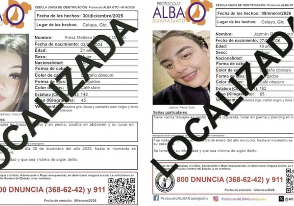 ¡HALLAN SIN VIDA A 5 MUJERES REPORTADAS COMO DESAPARECIDAS EN CELAYA GUANAJUATO!