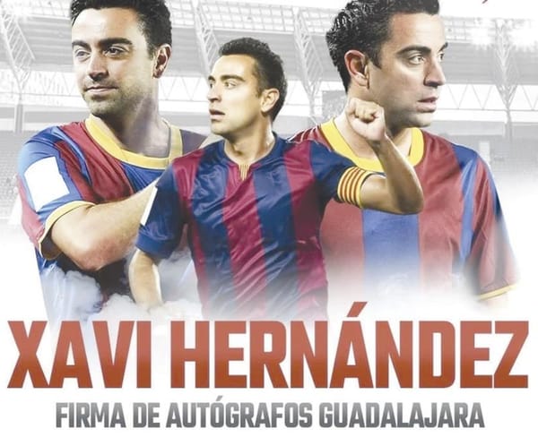¡CANCELAN FIRMA DE AUTÓGRAFOS DE XAVI HERNÁNDEZ EN GDL!