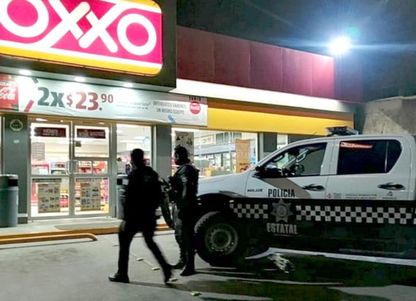 ¡MALANDROS ROBAN 25 MIL EN CINCO ASALTOS A TIENDAS OXXO!