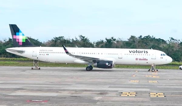 ¡SE LE TRONÓ EL MOTOR! - *DEL AVIÓN DE VOLARIS