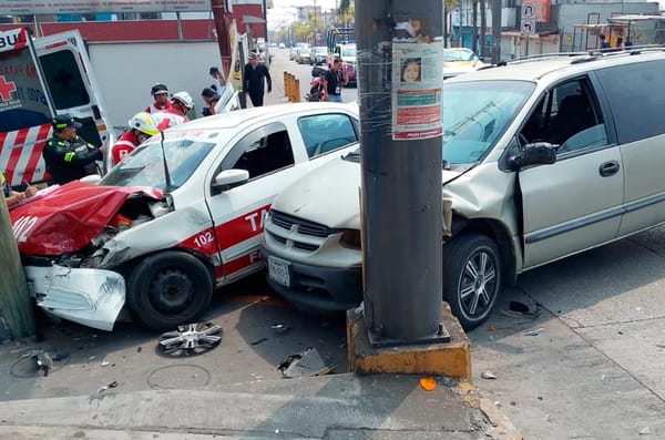 ¡PASAJERA LESIONADA POR “TORTAZO”!