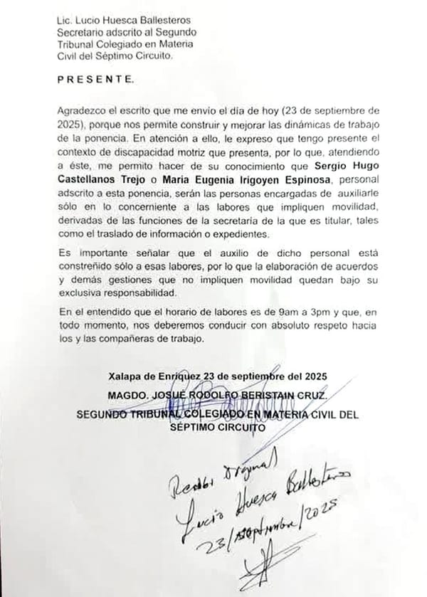 ¡QUE NO HAY DISCRIMINACIÓN EN EL PODER JUDICIAL!