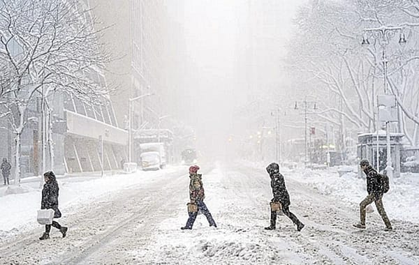 ¡MEGA-TORMENTA INVERNAL TRASTORNA VIAJES EN EU!