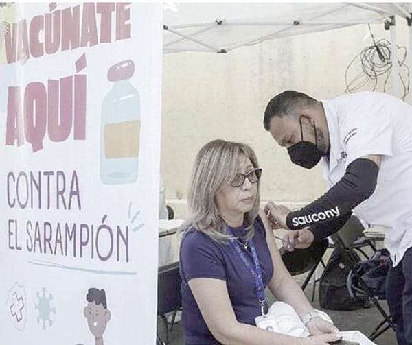 ¡INE REPORTA “UN CONTAGIO AISLADO” DE SARAMPIÓN ENTRE SU PERSONAL!