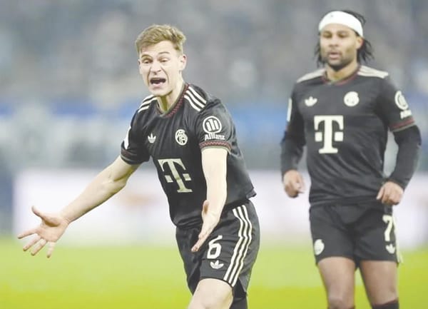 ¡SE TOPA BAYERN MÚNICH CON PARED TRAS EMPATE EN HAMBURGO!