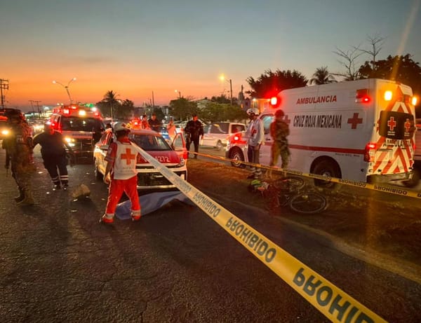 ¡CICLISTA PIERDE LA VIDA ARROLLADO POR TAXISTA!