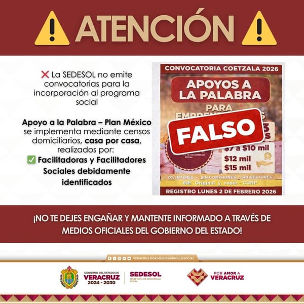 ¡CLONAN A SEDESOL! - Y SIGUEN