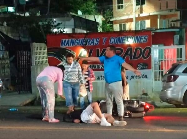 ¡UN MUERTO Y UN HERIDO GRAVE EN ENCONTRONAZO DE MOTOS!