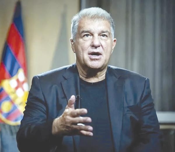 ¡DIMITE LAPORTA COMO PRESIDENTE DEL BARCA; BUSCA REELECCIÓN!