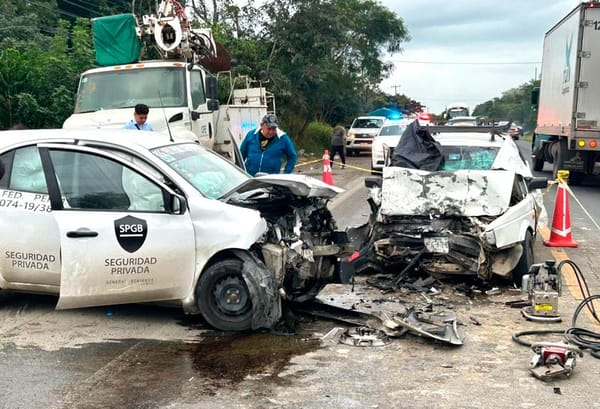 ¡UN MUERTO Y DOS HERIDOS EN BRUTAL CHOQUE!