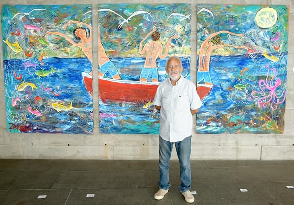 COLOR E IDENTIDAD: MANUEL ZARDAÍN INAUGURA LA MUESTRA “ENTRE REDES Y MAREAS”