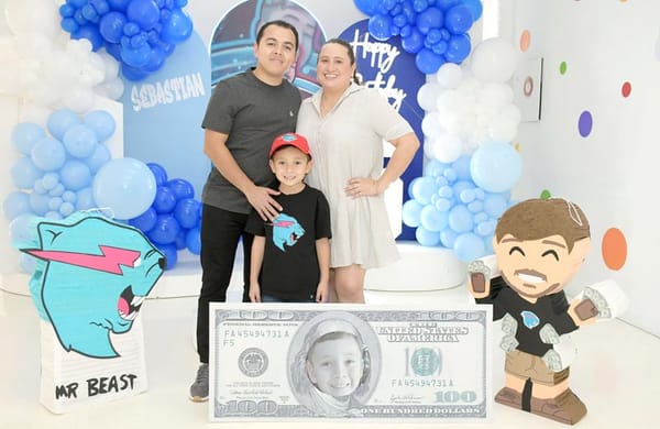SEBASTIÁN FESTEJA SUS 6 AÑITOS AL ESTILO MR.BEAST