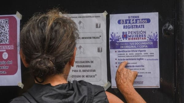 ¡COMIENZAN A APUNTAR PARA PENSIÓN A LOS ADULTOS MAYORES Y MUJERES BIENESTAR!