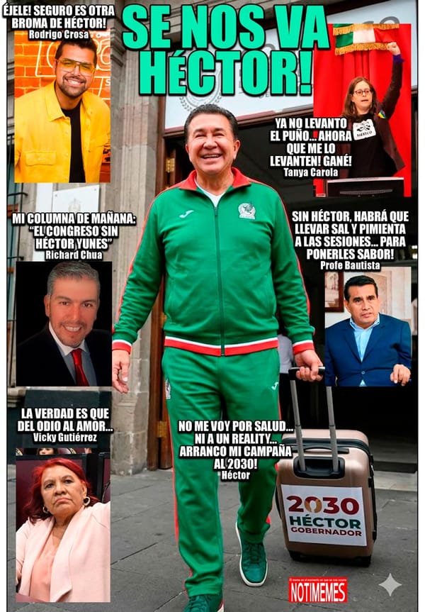 NOTI-MEME | - SE NOS VA HECTOR!