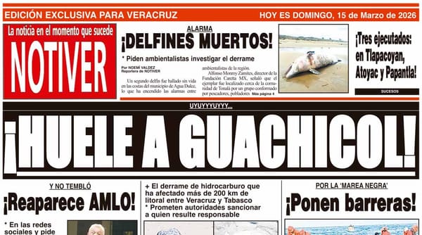 LA PORTADA - DOMINGO 15 DE MARZO 2026