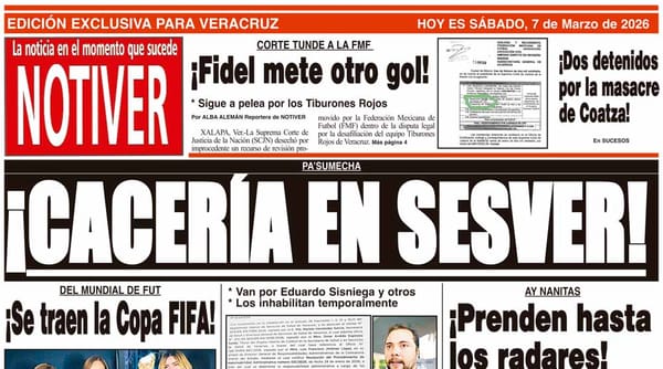 LA PORTADA - SÁBADO 7 DE MARZO 2026