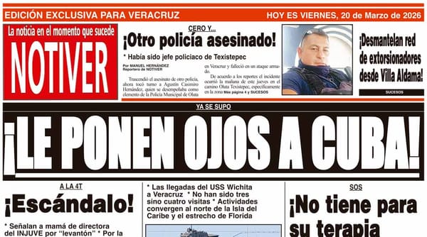LA PORTADA - VIERNES 20 DE MARZO 2026