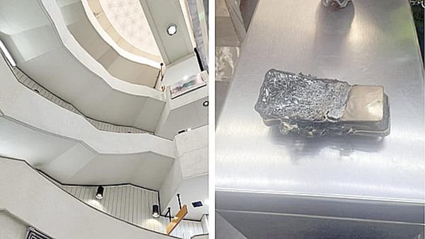 ¡LE EXPLOTA EL CELULAR Y CAE DE LAS ESCALERAS!