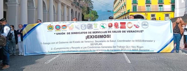 ¡SE LEVANTAN SINDICATOS! - *Eran del Sector Salud