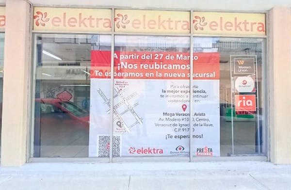 ¡CIERRAN ELEKTRA DEL CENTRO HISTÓRICO!