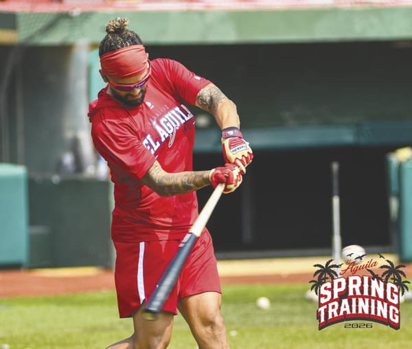 ¡UNA HISTORIA LLAMADA BEISBOL! | CARAS NUEVAS EN EL NIDO - El campamento de El Águila de Veracruz ya huele a temporada, y no es exageración: con el 98 por ciento del roster presente, el “Glorioso” empieza a tomar forma de equipo serio rumbo al...