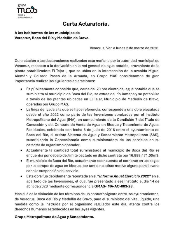 ¡NO HAY CAUSA LEGAL: MAS!