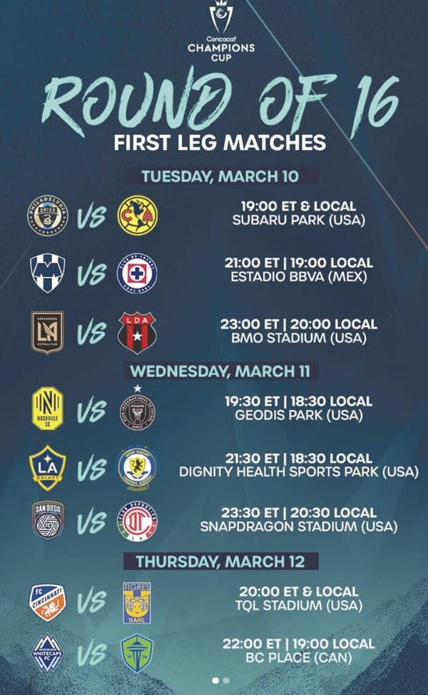 ¡ARRANCAN LOS OCTAVOS DE LA CONCACHAMPIONS!