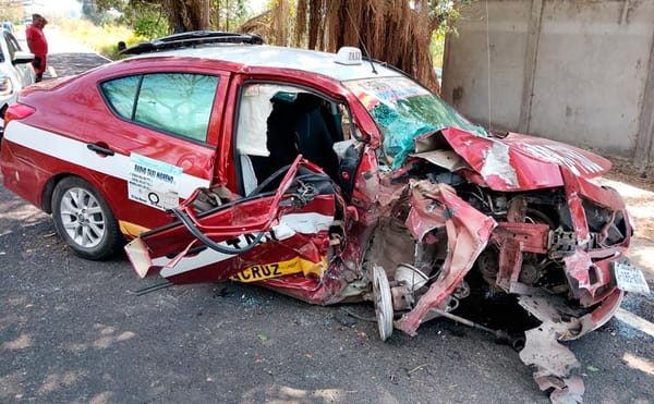 ¡MUERE PASAJERA EN MORTAL ENCONTRONAZO!
