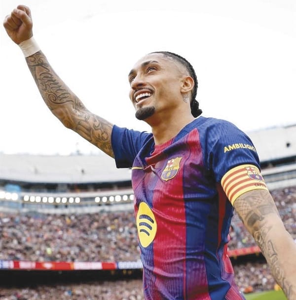 ¡BARCELONA GOLEA AL SEVILLA CON TRIPLETE DE RAPHINHA!