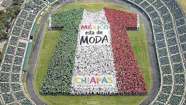 ¡MÉXICO LOGRA RÉCORD POR LA CAMISETA MÁS GRANDE DEL MUNDO!