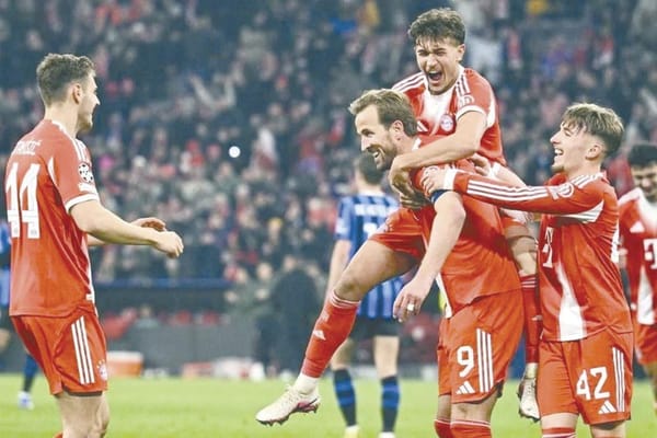 ¡BAYERN MUNICH APLASTA AL ATALANTA, GLOBAL DE 10-2!