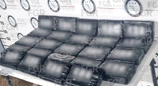 ¡SENTENCIADO A 22 AÑOS DE CÁRCEL POR TRANSPORTAR 25 KILOS DE COCAÍNA!