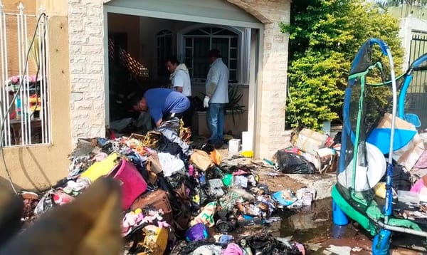 ¡SE INCENDIA VIVIENDA EN PUENTE MORENO!