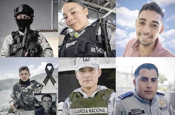 ¡FUERON 25 ELEMENTOS DE LA GUARDIA NACIONAL QUE CAYERON!