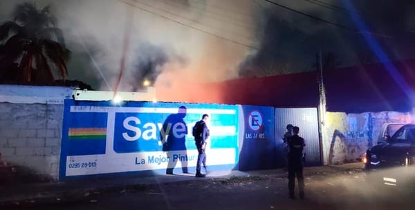 ¡SE LES PRENDIÓ TERRENO BALDÍO EN LAS GRANJAS!